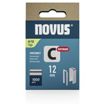 Novus 042-0800 Narrow Crown Staples 12x6.1mm for Timber & Panels 1000pieces