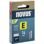 Novus 044-0088 Staple Pins Type J 14mm 1000pieces For Moulding & Wood