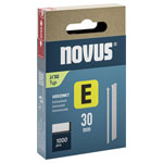 Novus 044-0092 Staple Pins Type J 30mm 1000 pieces for Moulding Fixing