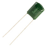 Suntan TS01002A223JSB000R 22n 100V Mylar Film Capacitor 8 x 12 x 5.5 x 5p