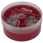 NWS 144-BS-1400 Ferrule Set 0.5-2.5 mm² 1400 Pcs Silver Non-Insulated