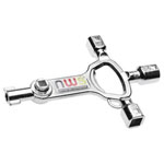 NWS 2005-10-SB Universal Key Zinc Die-cast For Control Cabinets