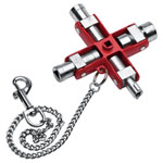 NWS 2005-6-SB Enclosure Key Zinc Die-Cast Red For Common Fixtures