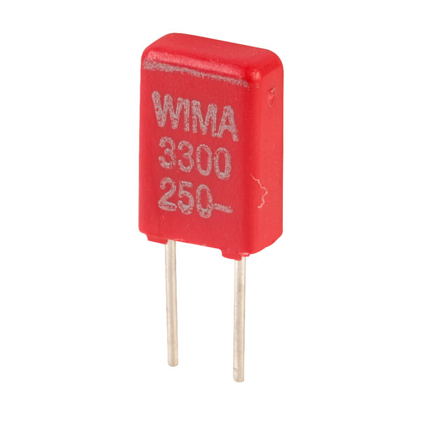 Wima MKS0F013300B00MS 3n3 250V Mks02 Mini Polyester Capacitor
