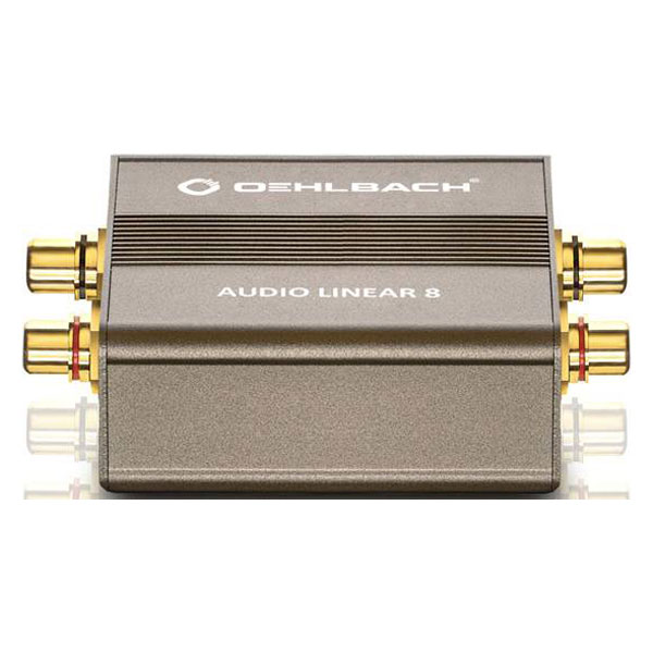 Oehlbach D1C9052 Audio Linear 8 AV Converter Eliminates Interference