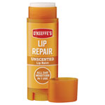 O'Keeffe's AZPUK050 Lip Repair Lip Balm Unscented Moisturises Chapped Lips