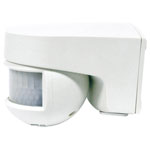 ORBIS OB134112 Motion Detector White 200° Wall Mount IP55 12m Range