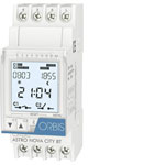 ORBIS OB178012 ASTRO NOVA CITY Digital Timer 230V DIN Rail Mount