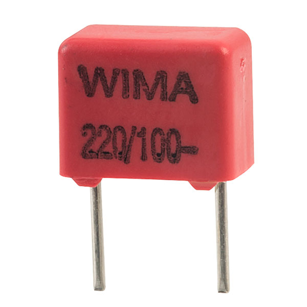 Wima FKP2D002201D00KS FKP2 220pF ±10% 100V Radial Polypropylene ...