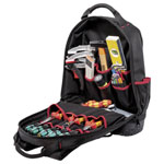 Parat 5990830991 Basic Backpack 15 Pockets Tool 14 Laptop Compartment