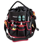 Parat 5990831991 BASIC Bucket Tool Bag Holds 51 Tools 49 Pockets