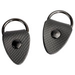 Parat 900017081 Ring Clips Black 2-Part Kit for Carrying Strap Mounting