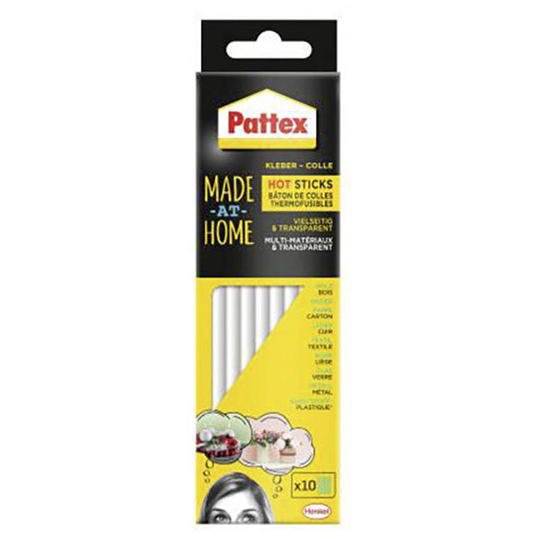 thumbnail image 2 of Full Size 10\" Clear Hot Glue Sticks - 5 Lb Box, Approximately 90... 2 of 10