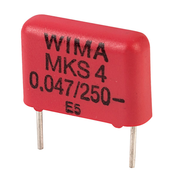 Wima MKS4F024703C00KS 47nF ±10% 250V 10mm Pitch Polyester Capacitor