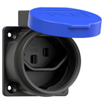 PCE 1323-0bc Surface-Mount Socket IP55 Black/Blue 1 piece