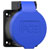 PCE 1323-0bc Surface-Mount Socket IP55 Black/Blue 1 piece