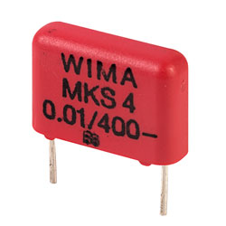 Wima MKS4G021003C00KS 10nF ±10% 400V 10mm Pitch Polyester Capacitor