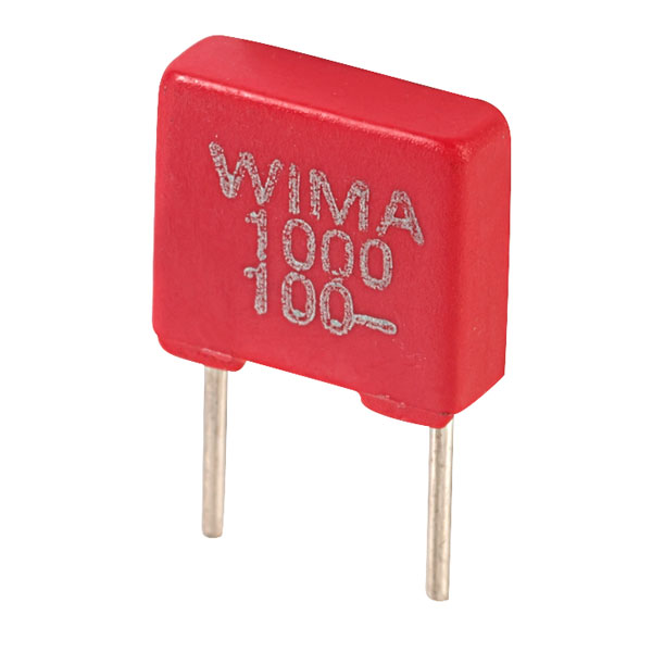 Wima FKS2D011001A00MS FKS2 1000PF ±20% 100V Radial Polyester Capacitor