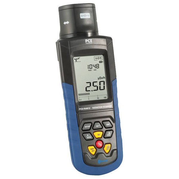 PCE Instruments PCE-RAM 10 Geiger Counter: High Accuracy Bluetooth...