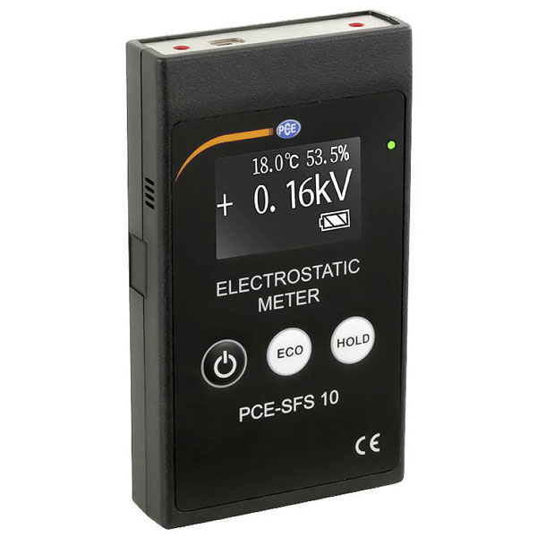 PCE Instruments PCE-SFS 10: ESD Tester Measures Up to 60 kV Compac...