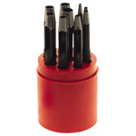 Peddinghaus 8017000001 Hole Punch Set 9-pc 2-10mm for Soft Materials