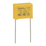 Suntan TS08V0A9224KBB0E0R 0.22uF ±10% 310VAC X2 Mini Polyprop Film Capacitor