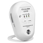 PENTATECH 22121 CO30 Detector 10-Year Battery Alerts to Carbon Monoxide
