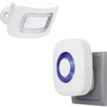 PENTATECH 34112 FD25 Motion Detector Set 82dB White 24 Melodies