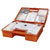 Petex 43924135 First Aid Kit DIN 13157 Orange Compact with Wall Bracket
