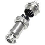 Pollin 453559 DIN Connector Socket Built-in Plug 10 Pins