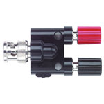 Pomona Electronics 1296 BNC Male to Stackable Pole Terminal Socket 1 piece