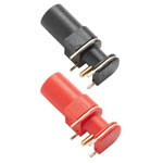 Pomona Electronics 73099-2 PCB Safety Socket R/A 4mm Red