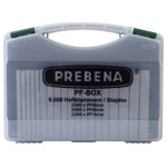 Prebena PF-Box Staples Set Type PF 9000 pieces 3 Sizes Practical Case