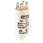 Ducati 4.16.10.06.64 4uf Plastic Case Motor Run Capacitor