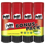 Pritt PK6MP Glue Stick 22g 4pieces Natural Adhesive Eco-Friendly Recipe