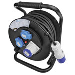 ProPlus 373846DE Cable Reel 25m CEE Plug 1 Piece