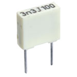 Kemet R82EC1330AA50K 3n3 10% 100V 5mm Polyester Box Capacitor