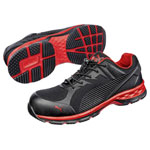 PUMA 643890-46 FUSE MOTION 2.0 ESD S1P Shoe Black/Red Size 46
