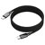 Ansmann 1700-0186 USB-C cable USB-C® plug 1.2 m Black Fabric coating