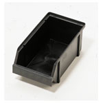 Raaco 109314 ESD Storage Bin 125x101x228mm Black Anti-Static 1 Piece