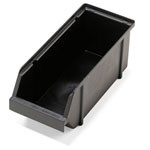 Raaco 113021 ESD Storage Bin 125x126x300mm Black Protects from Static