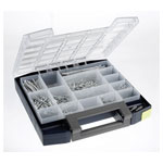 Raaco 138314 Boxxser Assortment Case 15 Compartments with Handle
