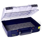 Raaco 142540 CL-LMS 80 Assortment Case Empty w/ Sliding Locks ID Label