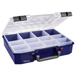 Raaco 144551 CarryLite Assortment Case 12 Compartments Sliding Locks