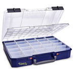 Raaco 145602 CarryLite Assortment Case 25 Compartments Secure Locks
