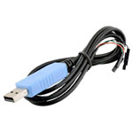 Radxa RockPi_USB_TTL Cable 1.50m Black USB piece Connector Power Supply