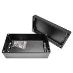 Reltech 128-000-660 EfaBox Universal Enclosure Aluminium Black 1 piece
