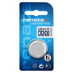 Renata X704445 Button Cell CR2430 3V 285mAh Lithium Battery