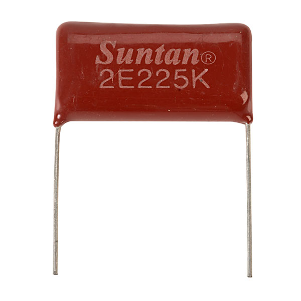 Suntan TS02002E225KSB0I0R 2.2uf 250V 10% Metal. Poly Capacitor