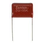 Suntan TS02002G105KSB0F0R 1uf 400V 10% Metal. Poly Capacitor